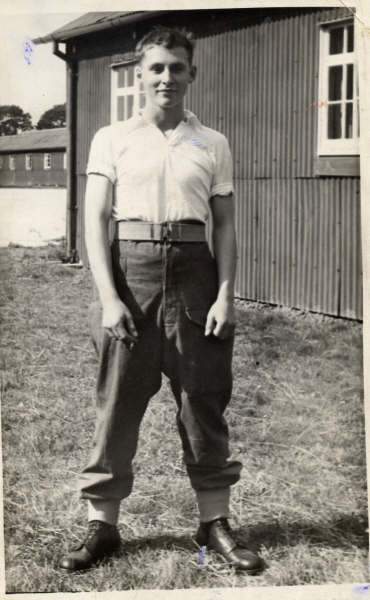 Jim Overbeck in the army